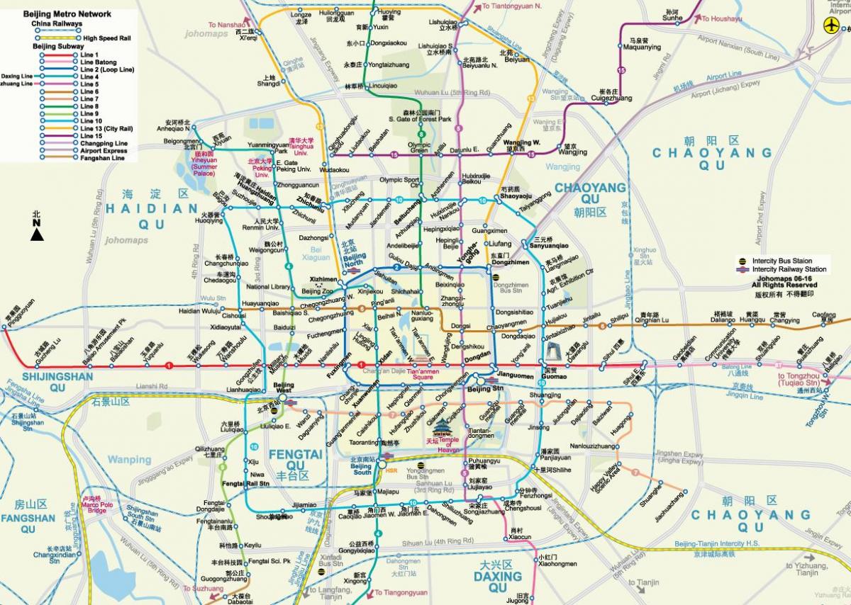 Peking mtr mapu