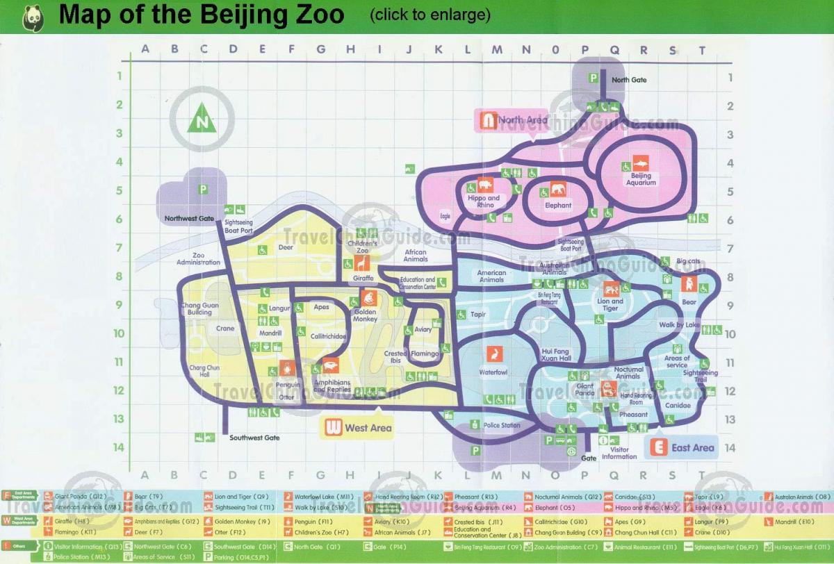 mapu Pekingu zoo