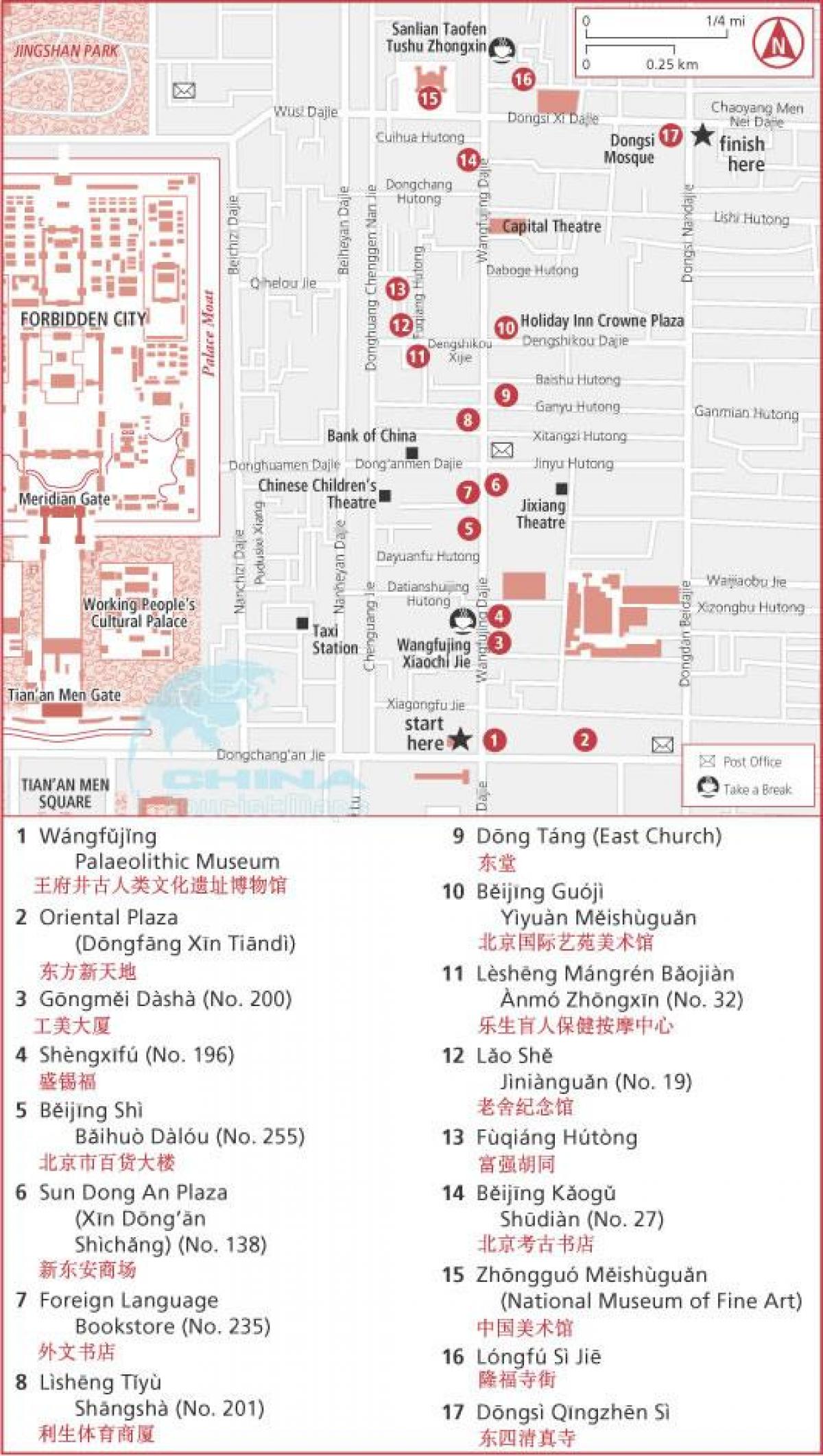 wangfujing street mape