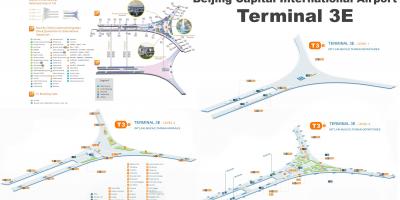 Peking terminálu 3 mapu