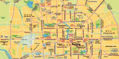 Peking ring road map