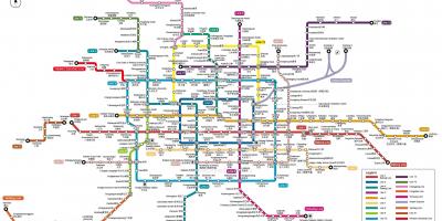 Mapu Pekingu stanice metra