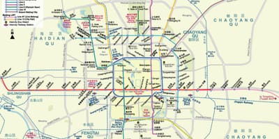 Peking metro mapu